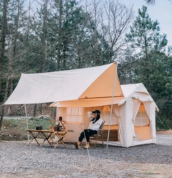 4 person inflatable tent