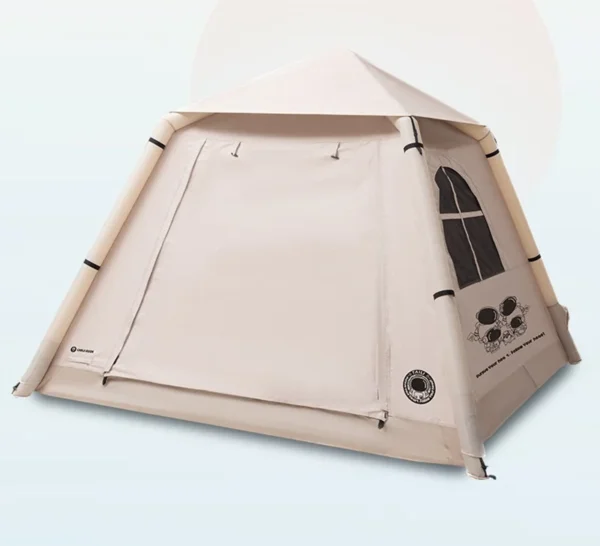 Portability is a top priority for camping enthusiasts, and our inflatable tent delivers on that front. When it's time to pack up and move on, simply deflate the tent, fold it away, and store it in the included carrying bag. Its compact size and lightweight design make transportation a breeze, allowing you to explore new destinations with ease.