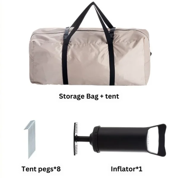 inflatable camping tent packing list