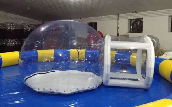 clear inflatable dome